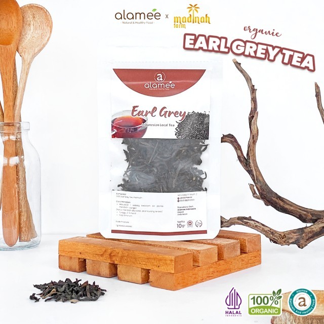 

Teh Grey Tea Teh Herbal Tradisional Indonesia Alami Sehat Organik Organic Siap Seduh 10 Gr madinah