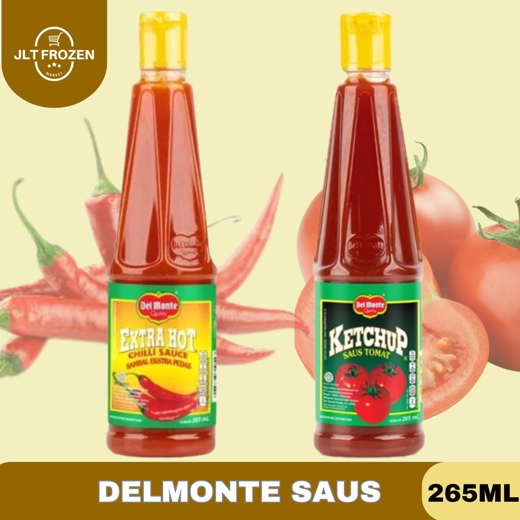 

Del Monte / Delmonte Sauce / Saus Extra Hot / Saus Tomat Kemasan 265ml