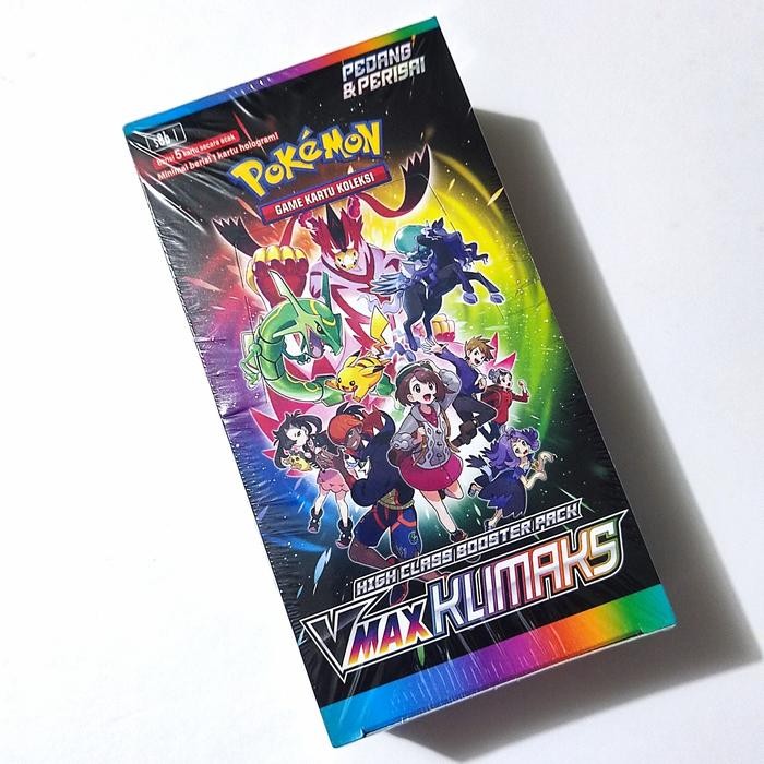 Kartu Pokemon VMAX Klimaks S8b High Class Booster Box 20 Pack