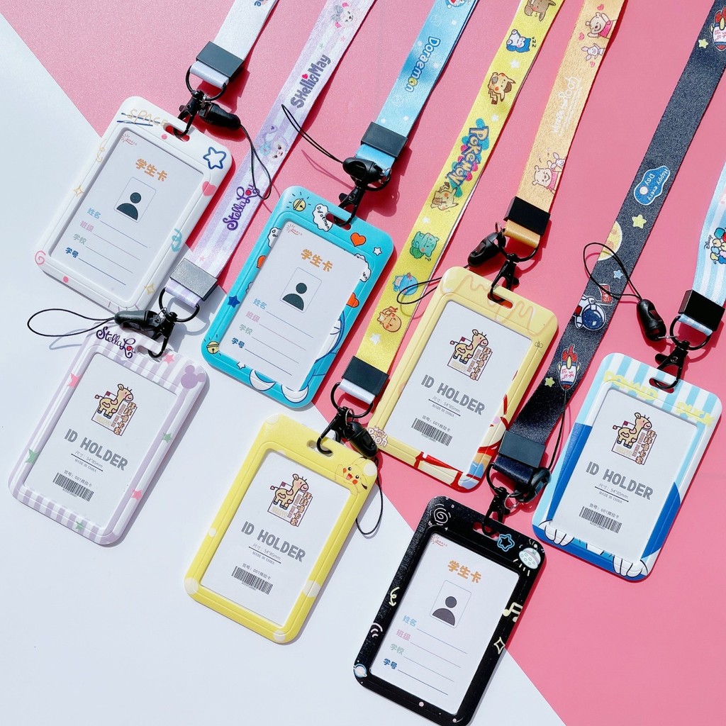 

ID Card Holder Tempat Kartu Name Tag Card Motif Kawai Astronot card holder motif karakter TMALL88