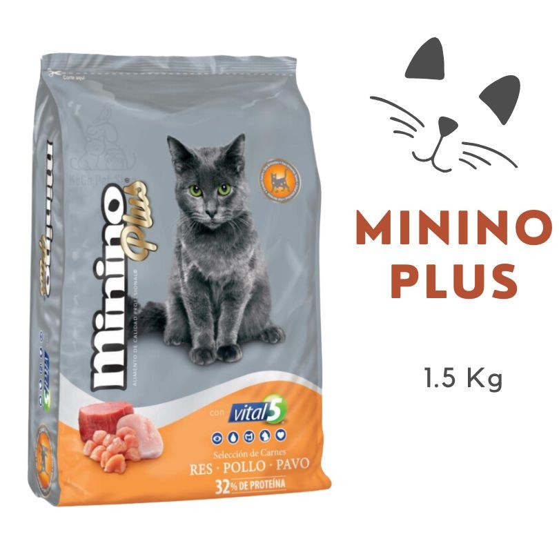MININO Plus 1.5kg - Makanan Kucing
