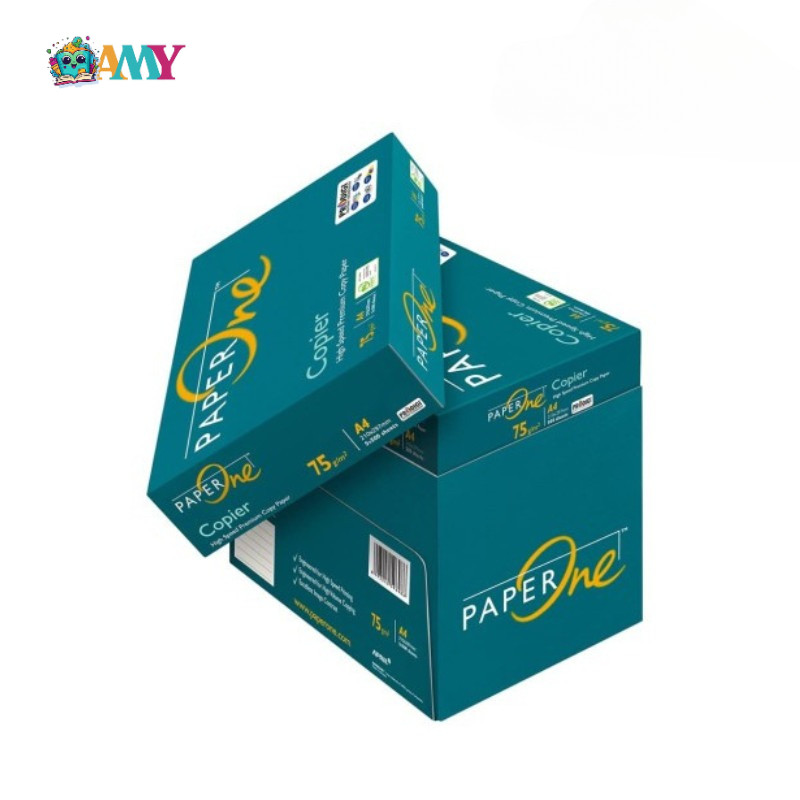 

KERTAS HVS PAPERONE A4 75 GRAM AMY STASIONARY