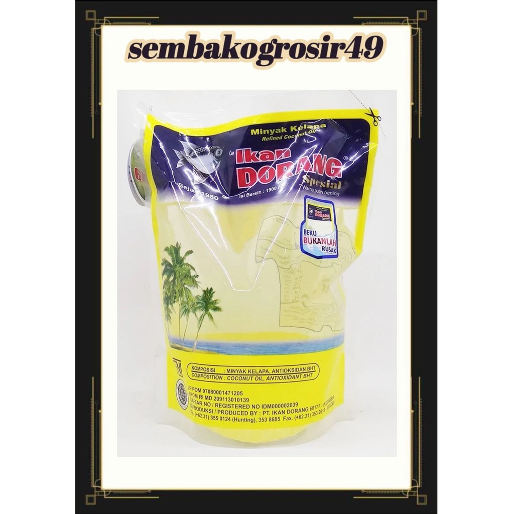 

SG Ikan Dorang Spesial - Minyak Goreng Kelapa 1.9 L