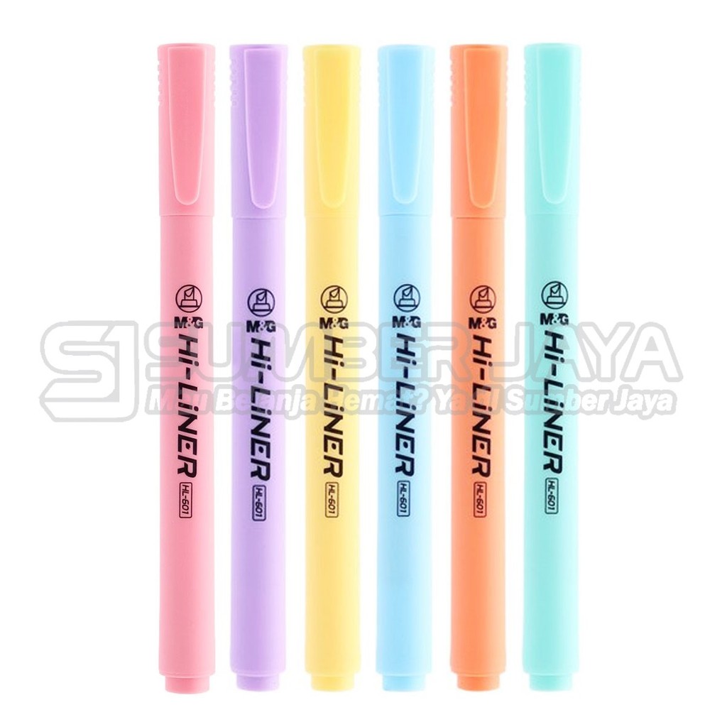 

Stabilo Highlighter Hi-Liner M&G AHMU9775 Warna Pastels 1 Pcs