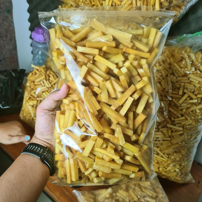 

Sale KERIPIK STIK SUKUN MENTEGA GRADE A Stik Sukun Mentega Enak Kemasan 350Gr 500Gr 1Kg Renyah Gurih Asin Enak Murah Halal Camilan Kripik - 350gr, Asin Gurih Mentega Happy Shopping