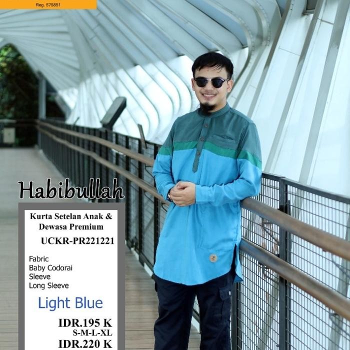 baju kurta jumbo Al Amwa official gamis Pakistan jumbo toko Al Amwa - S