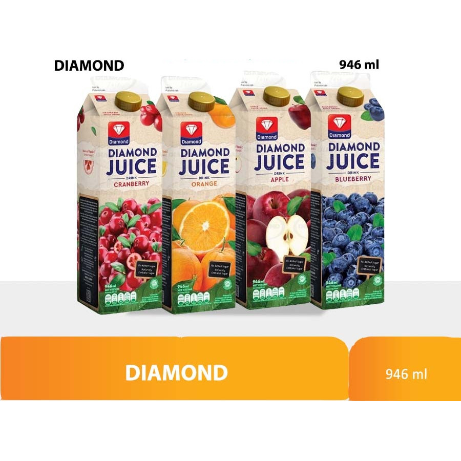 

WP - DIAMOND JUICE 946ml JUICE JUS BUAH