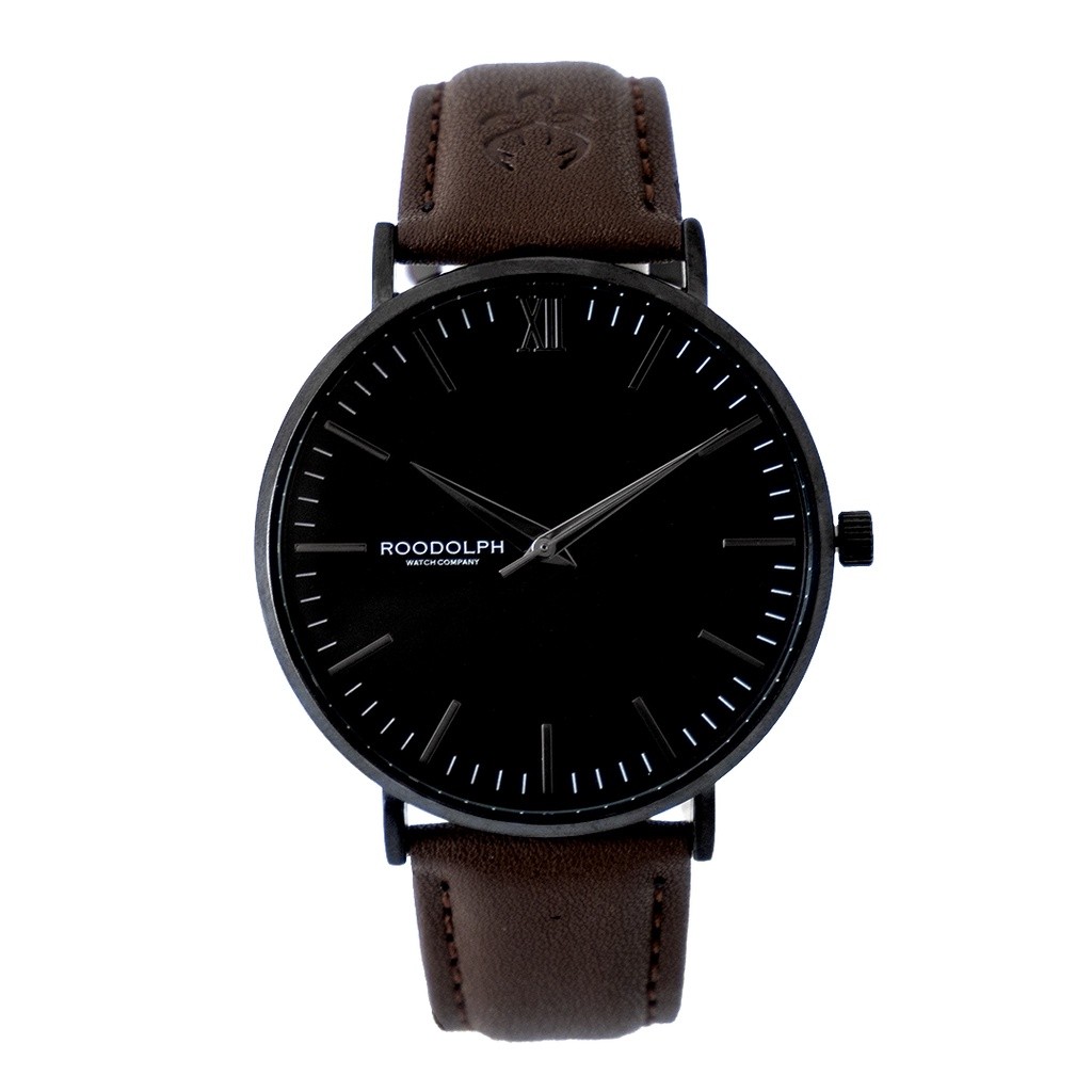 Roodolph Watch - Erudite Black Brown 40mm | Jam Tangan Pria | Jam Tangan Analog