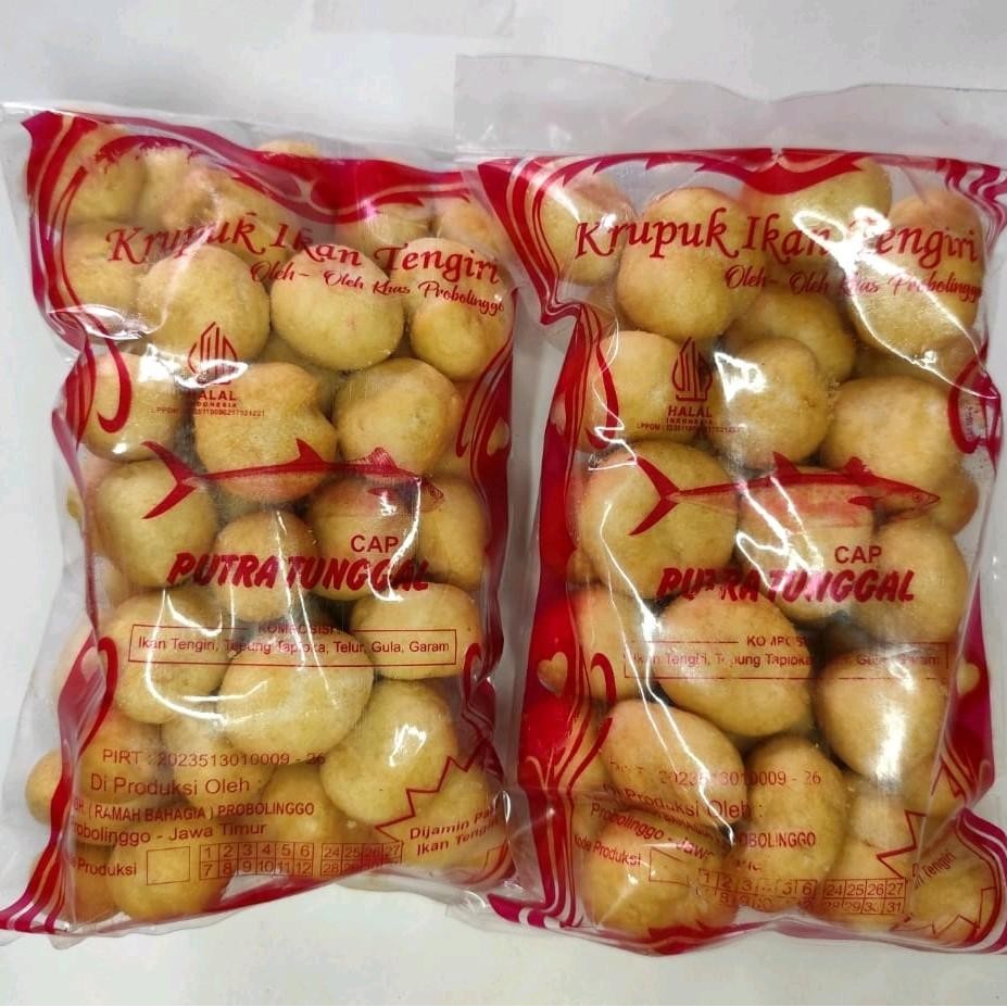 

Kerupuk Ikan Tenggiri Khas Probolinggo - Kerupuk Ikan Bulat - bulat