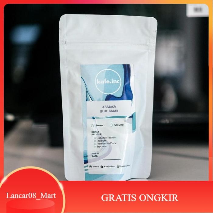 

【L-MART】"BISA COD" Kopi Arabika Blue Batak 100 Gram ( biji / bubuk ) Biji