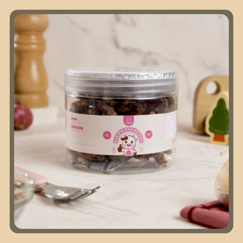 

Omamafood Kripik Daging Sapi