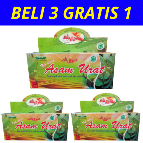 

BELI 3 GRATIS 1 TEH ASAM URAT ALIFA 20 Kantong | Alifya | teh asam urat celup alifa 100% original