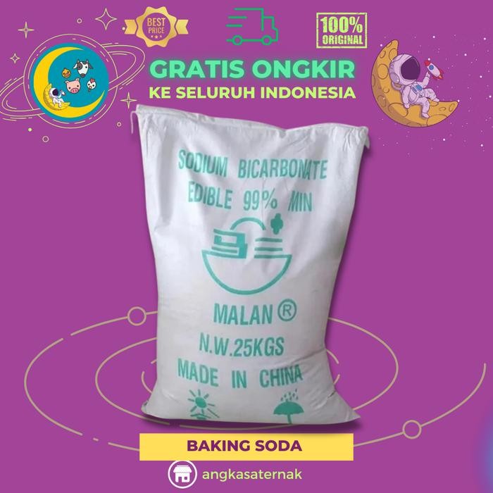 

BAKING SODA 25 Kg - SODA KUE 25 Kg - SODIUM BICARBONATE 25 Kg Food Grade SOBI