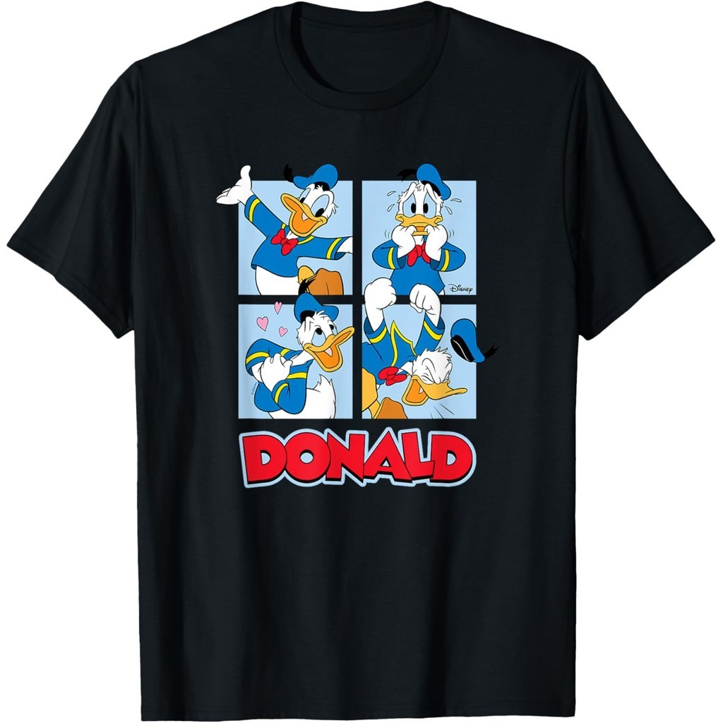 Baju Kaos  Donald Duck - Donald Duck Grid T-Shirt
