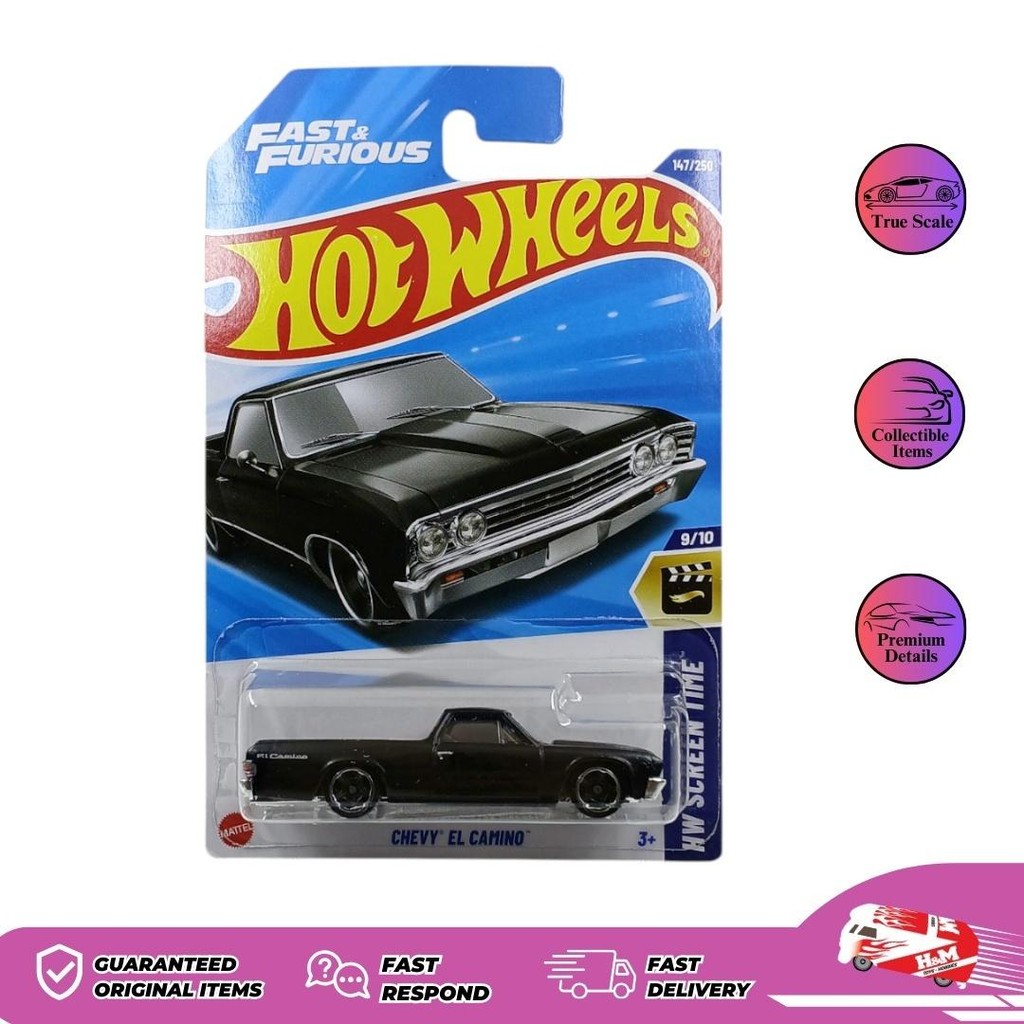 Hot Wheels Chevy El Camino Fast & Furious - G 2025