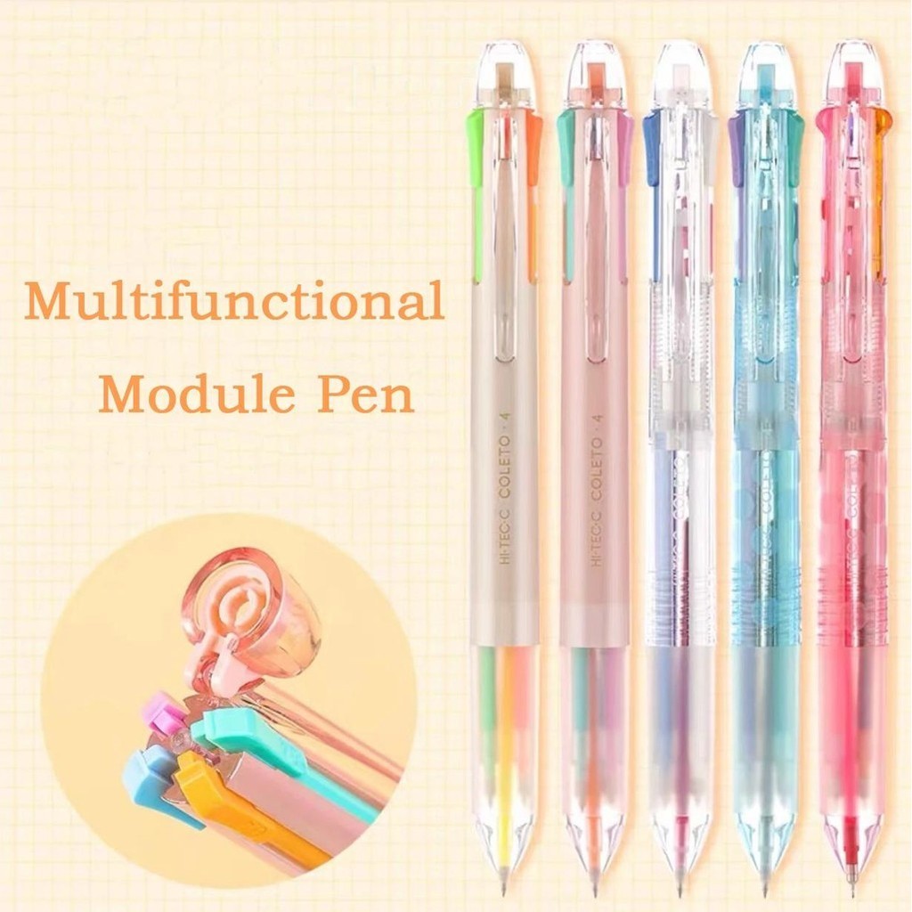 

Pilot Coleto 4/5 Multifunction Modular Gel Pens Empty Case And 0.4Mm-Gel Multi Pen Refill 0.5Mm-Mechanical Pencil Component