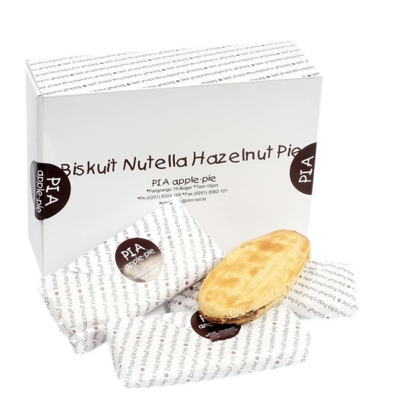 

Biskuit Nutella Hazelnut Pie