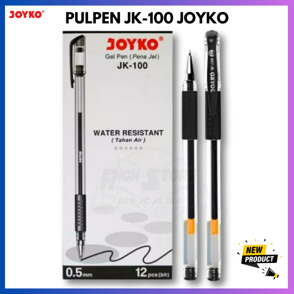 

PULPEN JK 100 JOYKO 1 LUSIN ISI 12 PCS