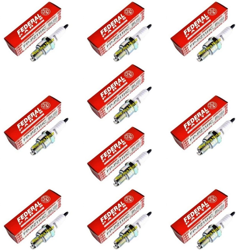 1 Dus 10 Pcs Busi Pz11hc Champion C7hsa C6hsa U20fsu Grand Supra X Fit Mio J M3 Soul Jupiter Z Vega 