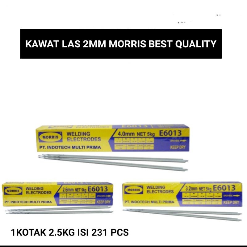 KAWAT LAS 2MM MORRIS BEST QUALITYRUSTY