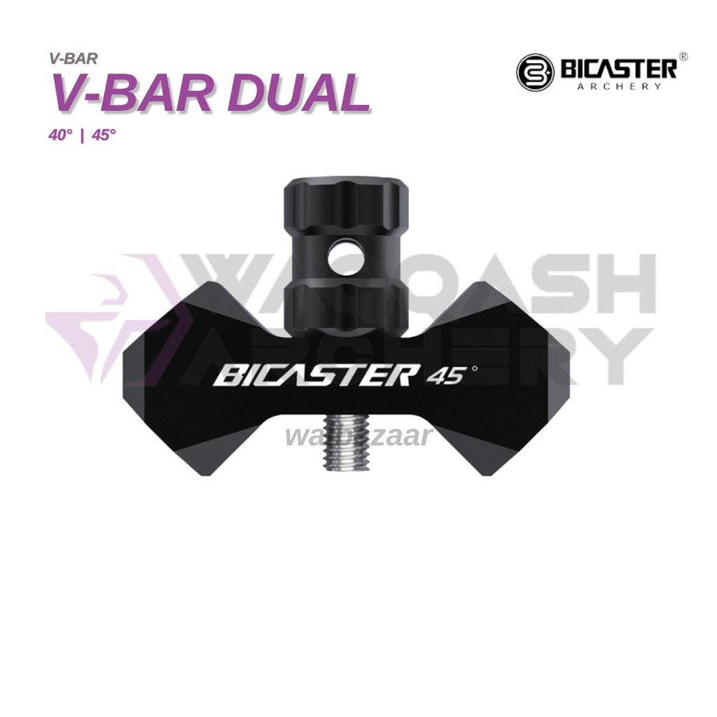 BICASTER DUAL CARBON STABILIZER V-BAR VBar Recurve Standard Original