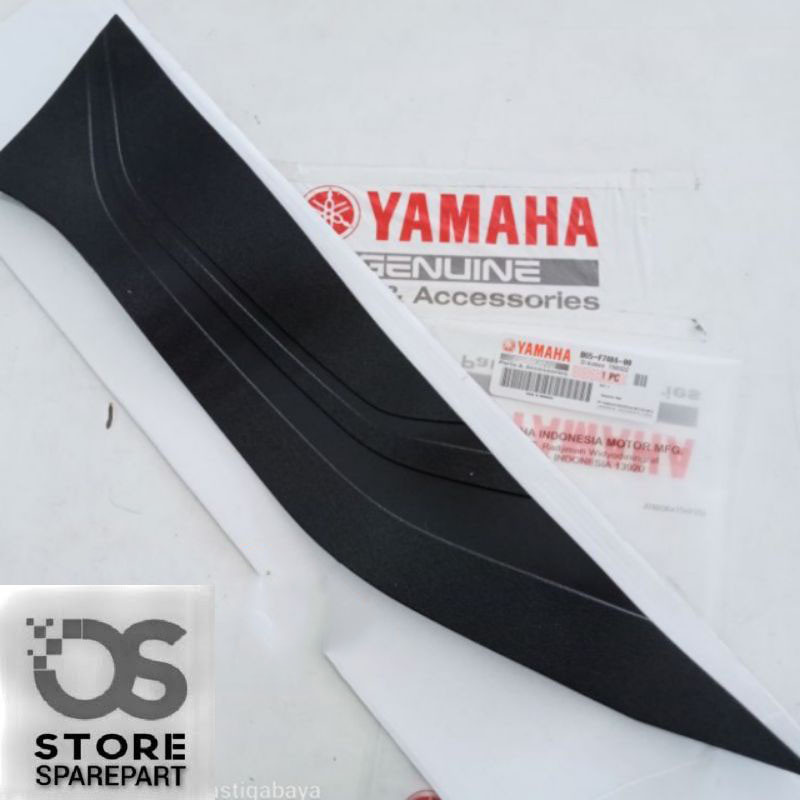 Bordes, Karpet, karet, lantai Pijakan kaki Aerox 155 2017-2020 kanan atau kiri Original Yamaha