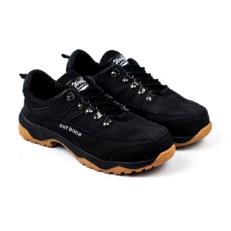 terbaru sepatu pria outdoor adventure gunung ujung besi kasual adventure fashion working g 17 size