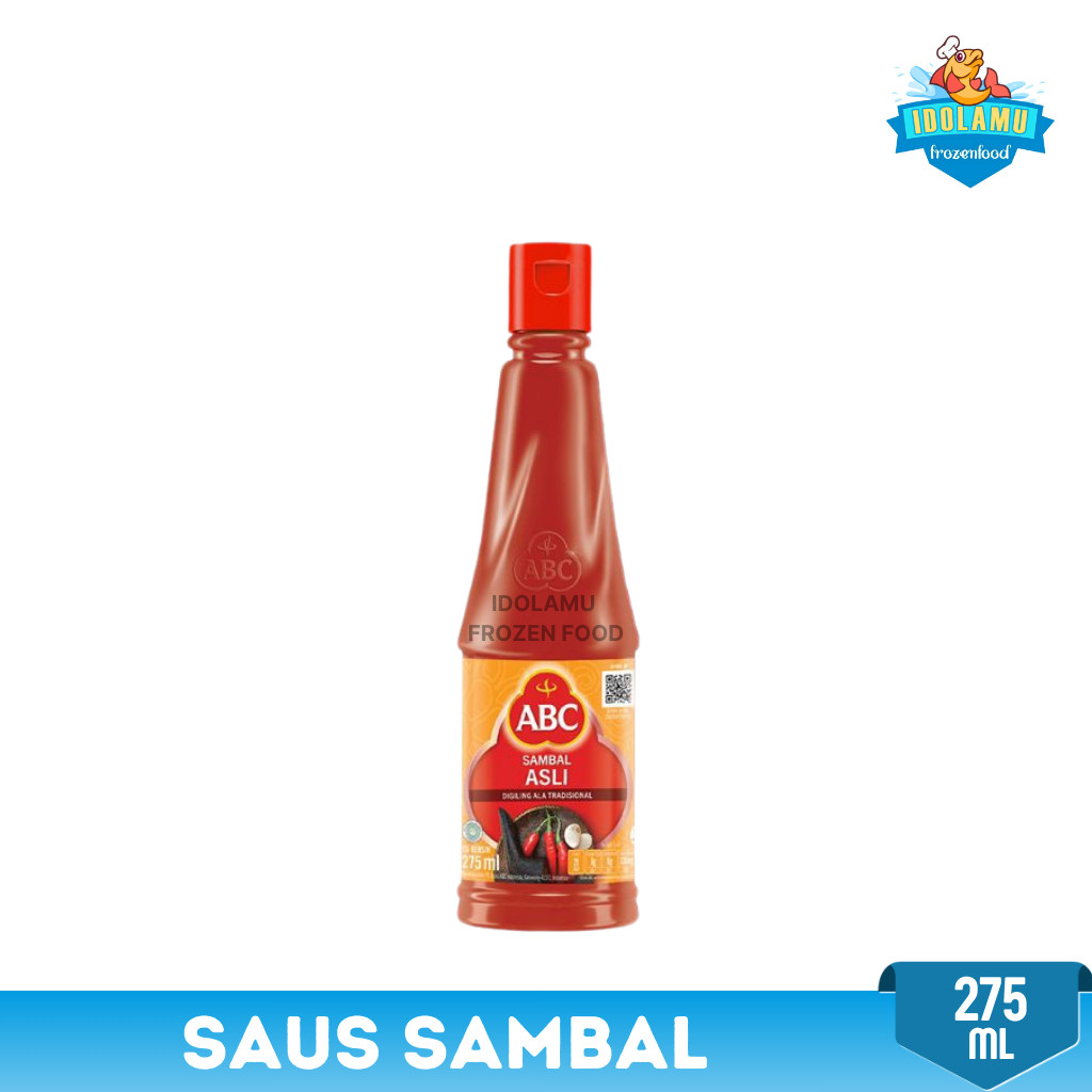 

saus abc saus sambal asli kemasan botol 275 gr