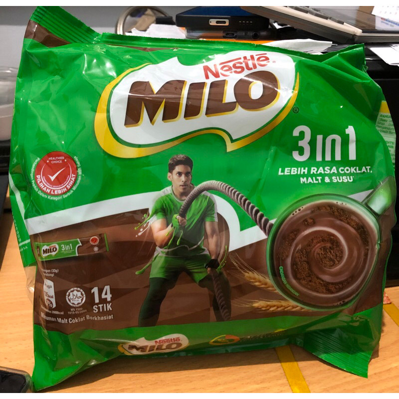 

Milo 3in1 isi 14 sachet