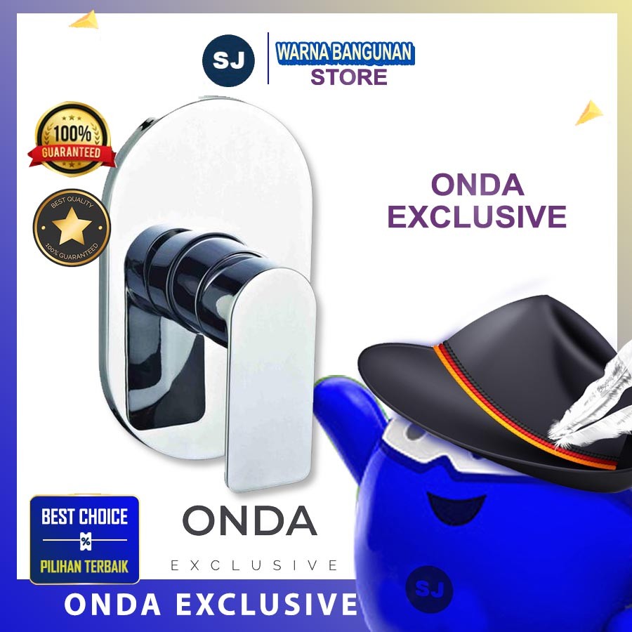 ONDA EXCLUSIVE IWS 01 KRAN TANAM PANAS DINGIN - KERAN SHOWER IWS 01