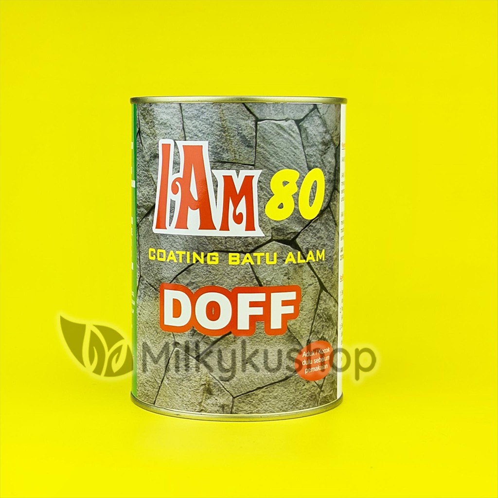 COATING BATU ALAM AM 80 DOFF 850 ML PERNIS CAT PELAPIS