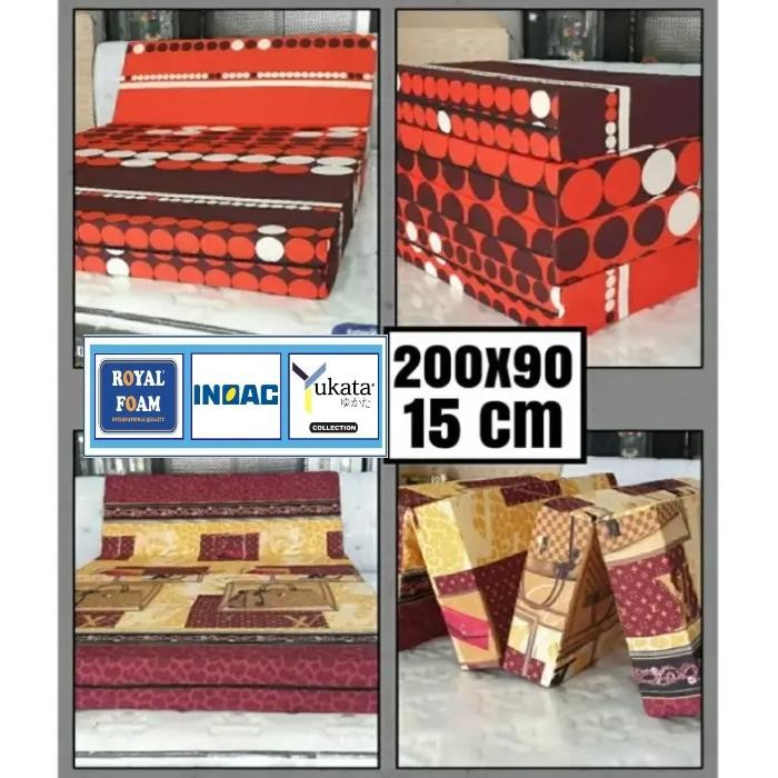 Kasur Busa Lipat INOAC 200X90X15cm Bergaransi - INOAC