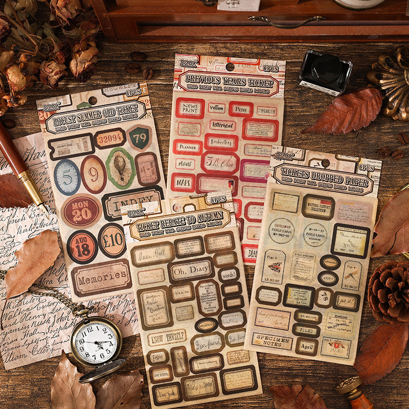 

10pcs/1lot Kawaii Stationery Stickers zero-point note Junk Journaling Decorative Scrapbooking for stickers Scrapbook