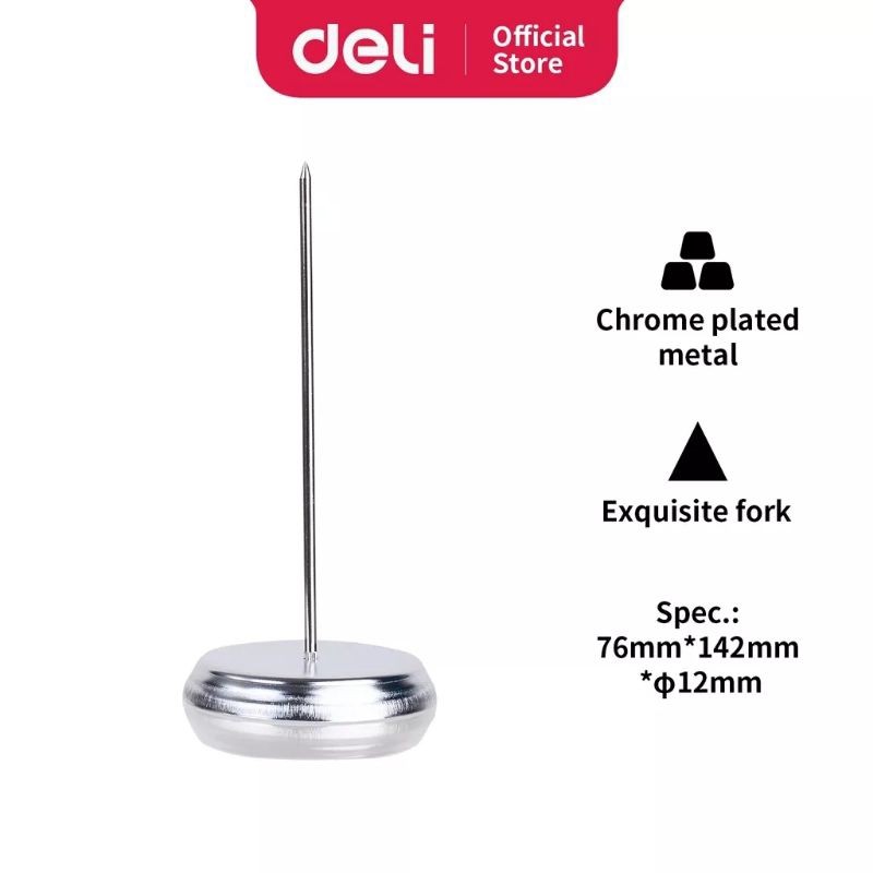 

Deli 0241 Bill Fork Tusukan Bon Nota