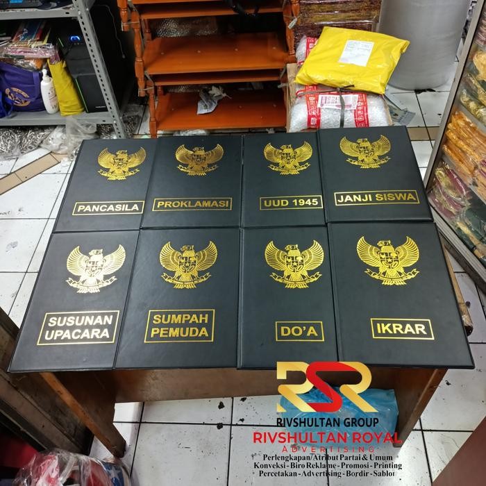 

ANDMA Map Perlengkapan Upacara Map Garuda Pancasila Map Upacara Map Embos Upacara Ready Stock Berkualitas - Janji Siswa