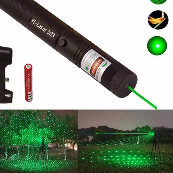 FT Green Laser (original) 303 FREE BATERAI Green Laser Lampu Led / Green Laser Pointer 303