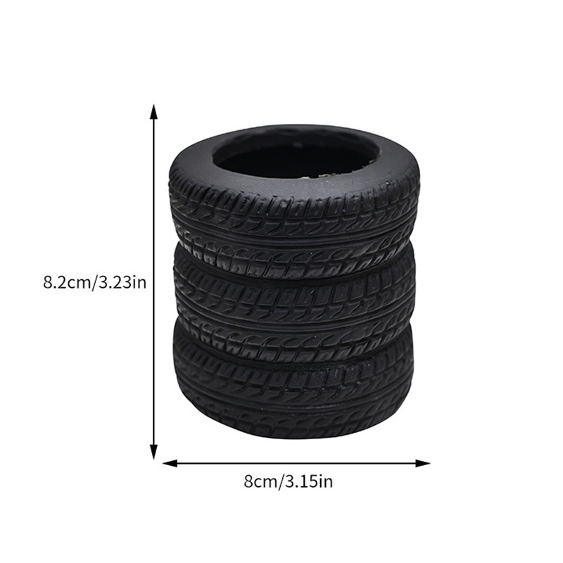 

Creative Decorative Desktop Organizer Car Tire Pen Holder Stationery Storage Box Ornaments Accessories