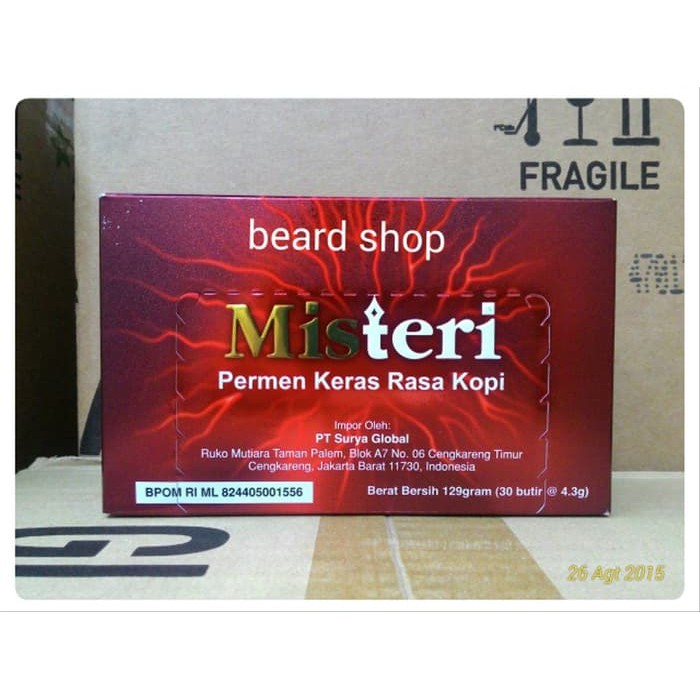 

hot falsh sale NEW Misteri Candy, Permen Kopi Ginseng Misteri