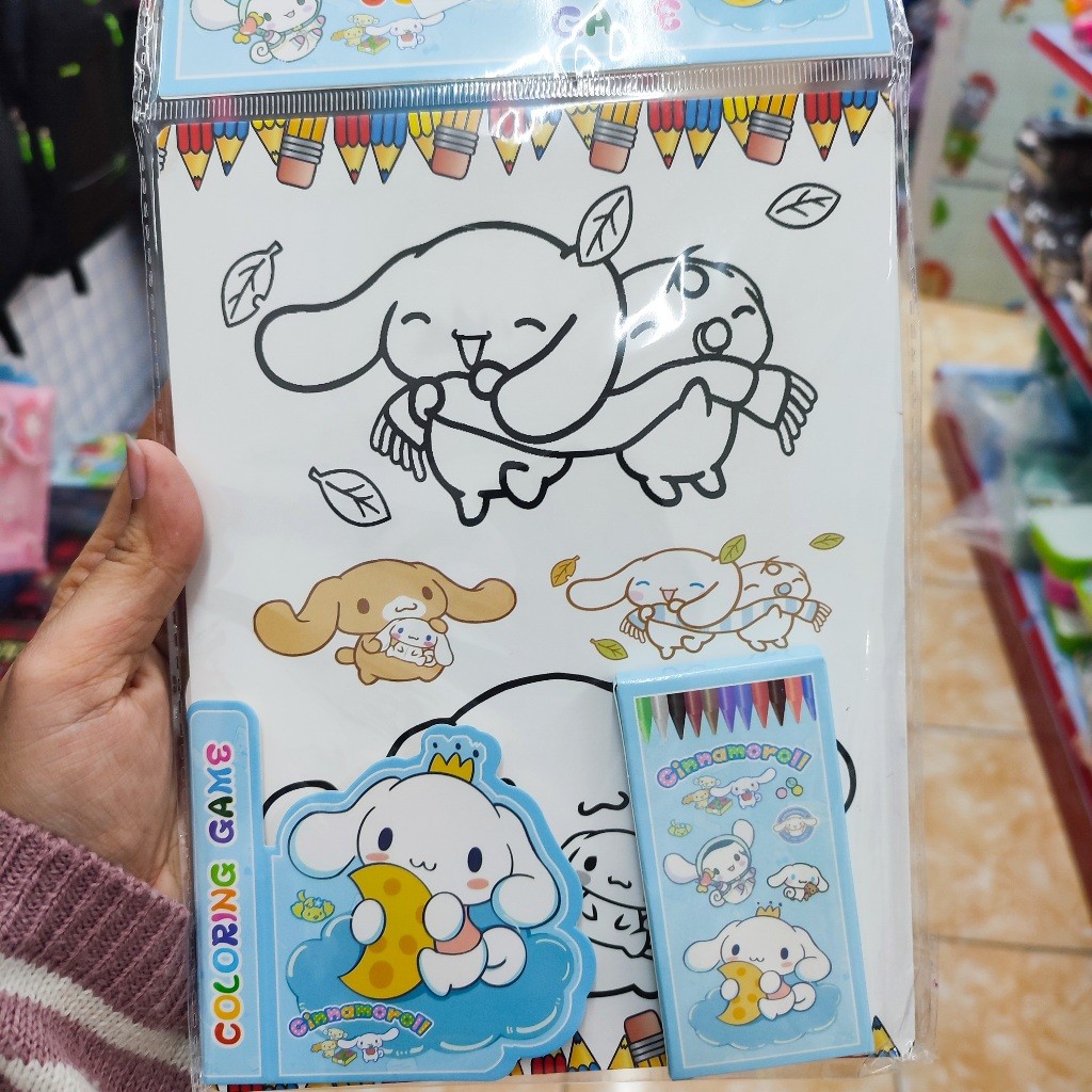

Set Mewarnai Motif Karakter Sanrio Lucu Harga Grosir Bisa COD