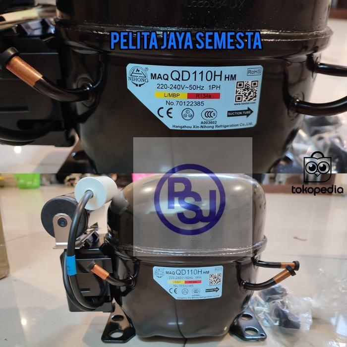 Kompresor Nihong QD110H / / Compressor Kulkas QD110H