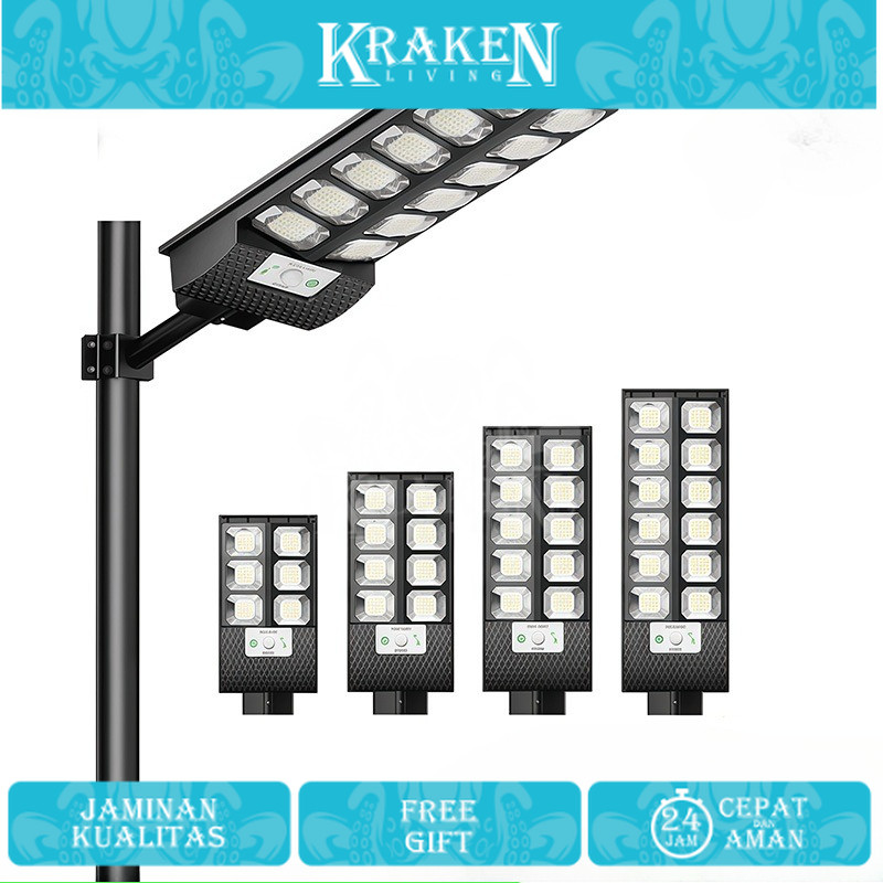 Lampu Tenaga Surya Lampu solar cell outdoor 1000W Lampu Jalan Tenaga Matahari  LED  Lampu Jalan Tena