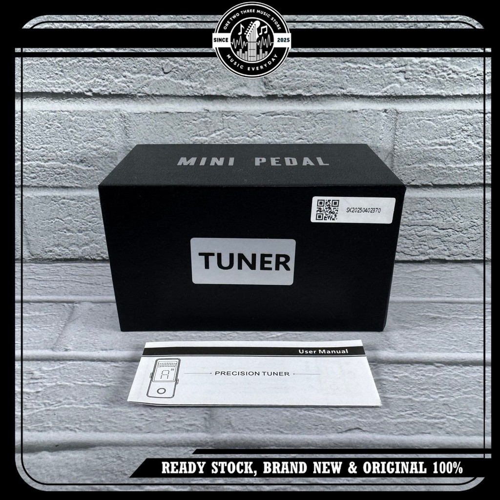 RETATARU. EFEK GITAR M-VAVE PRECISION TUNER LED CHROMATIC EFEK GITAR AKUSTIK GITAR ELEKTRIK BASS