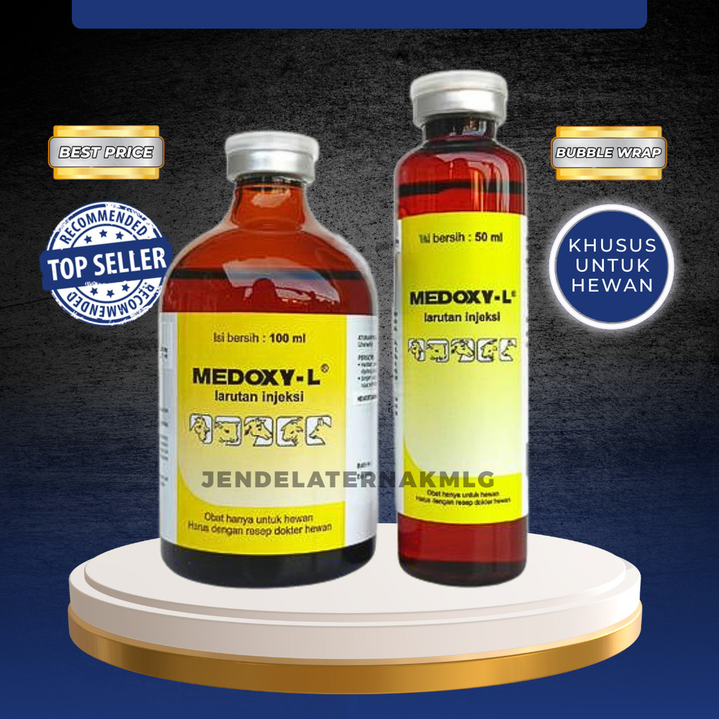 MEDOXY L 100 ML DAN 50 ML - Untuk Ayam Kucing Sapi Domba Kuda