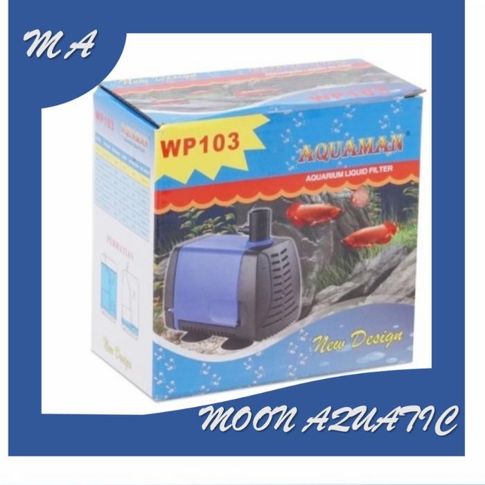 aquaman 103 pompa power head pompa kolam celup 103 AQUAMAN WP 103