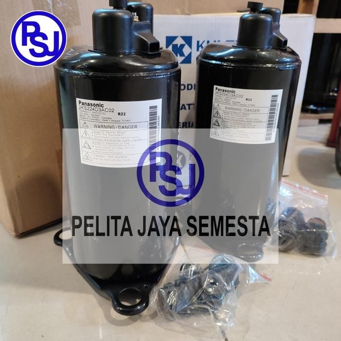 Kompresor Panasonic 2KS224D3AC02 / Compressor Panasonic 2KS224D3AC02 / 1,5PK R22