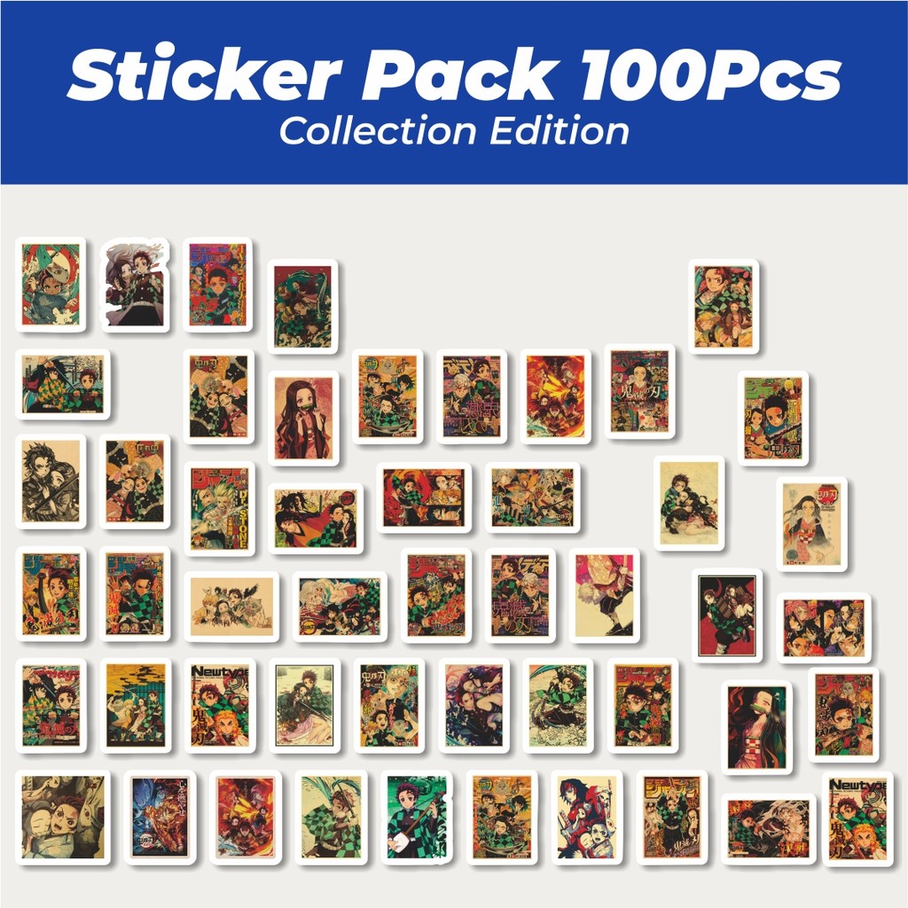 

Hot Stiker Anime Demon Slayer Poster Stiker Dinding Lucu Anti Air Stikers Berperekat Waterproof Sticker Decal Buat Motor Helm Buku Journal Koper Casing HP Laptop Botol Minum