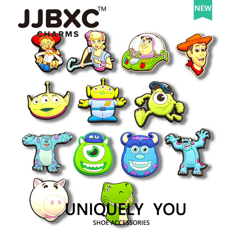 crocs jibbitz CHARM Shoe Buckle Shoe Accessories Toy Story DIY Fashion Shoes Accessories