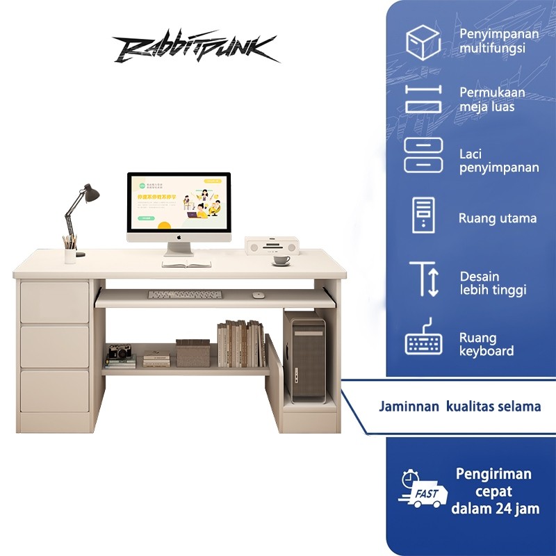 

Meja Komputer Multifungsi/Meja Kantor/Meja Belajar Minimalis/Meja Kamar Tidur/120cm Meja Tulis/ Meja Laptop Dengan Laci
