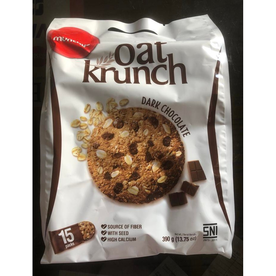 

Munchys Oat Krunch Dark Chocolate - Dark Chocolate Terlaris