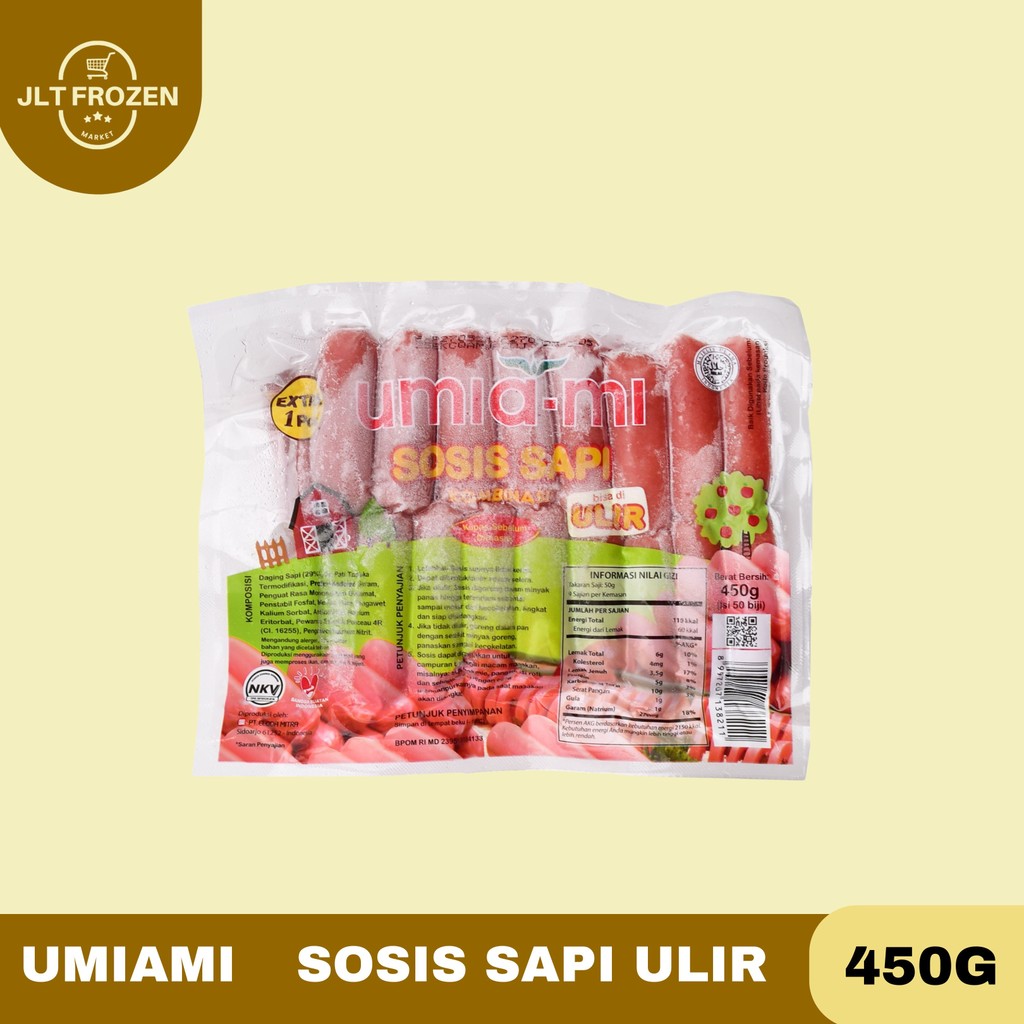 

Umiami Sosis Sapi Ulir ISI 50 [450g]